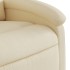 Sillón reclinable elevable de tela color