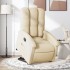 Sillón eléctrico reclinable elevable de tela color