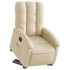 Sillón eléctrico reclinable elevable de tela color