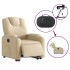 Sillón eléctrico reclinable elevable de tela color