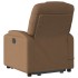 Sillón de masaje eléctrico reclinable elevable tela