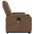 Sillón de masaje eléctrico reclinable elevable tela
