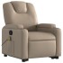 Sillón reclinable masaje pie cuero artificial color