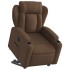 Sillón eléctrico reclinable elevable de tela