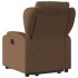 Sillón eléctrico reclinable elevable de tela