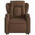 Sillón eléctrico reclinable elevable de tela