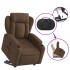 Sillón eléctrico reclinable elevable de tela