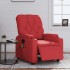 Sillón de masaje reclinable eléctrico de cuero artificial
