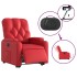 Sillón elevable eléctrico cuero artificial