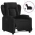 Sillón reclinable eléctrico de tela