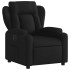 Sillón reclinable eléctrico de tela