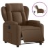 Sillón reclinable eléctrico de tela