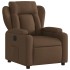 Sillón reclinable eléctrico de tela