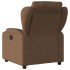 Sillón reclinable eléctrico de tela