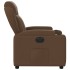 Sillón reclinable eléctrico de tela