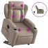 Sillón reclinable de masaje eléctrico cuero sintético