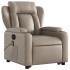 Sillón reclinable de masaje eléctrico cuero sintético