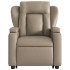 Sillón reclinable de masaje eléctrico cuero sintético