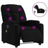 Sillón reclinable de masaje eléctrico tela