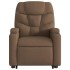 Sillón reclinable elevable de tela