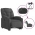 Sillón eléctrico reclinable elevable de tela gris