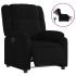 Sillón reclinable eléctrico de tela