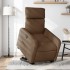 Sillón eléctrico reclinable elevable de tela