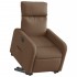 Sillón eléctrico reclinable elevable de tela