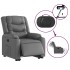 Sillón reclinable elevable eléctrico de cuero sintético