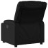 Sillón reclinable eléctrico de cuero sintético