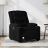 Sillón reclinable eléctrico de tela