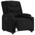 Sillón reclinable eléctrico de tela