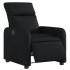 Sillón reclinable eléctrico de cuero sintético
