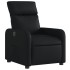 Sillón reclinable eléctrico de cuero sintético