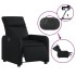 Sillón reclinable eléctrico de cuero sintético