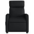 Sillón reclinable eléctrico de cuero sintético