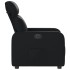 Sillón reclinable eléctrico de cuero sintético