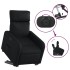 Sillón reclinable elevable cuero artificial