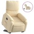 Sillón eléctrico reclinable elevable de tela color