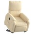 Sillón eléctrico reclinable elevable de tela color