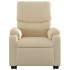Sillón eléctrico reclinable elevable de tela color