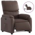 Sillón reclinable eléctrico de cuero sintético