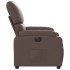 Sillón reclinable eléctrico de cuero sintético