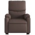 Sillón reclinable elevable cuero sintético