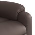 Sillón reclinable elevable cuero sintético