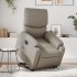 Sillón elevable eléctrico cuero artificial