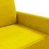 Sillón de terciopelo amarillo 60