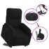 Sillón eléctrico reclinable elevable tela microfibra