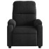 Sillón reclinable de masaje eléctrico tela de microfibra