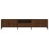 Mueble de TV cajón madera ingeniería roble marrón 200x25x44